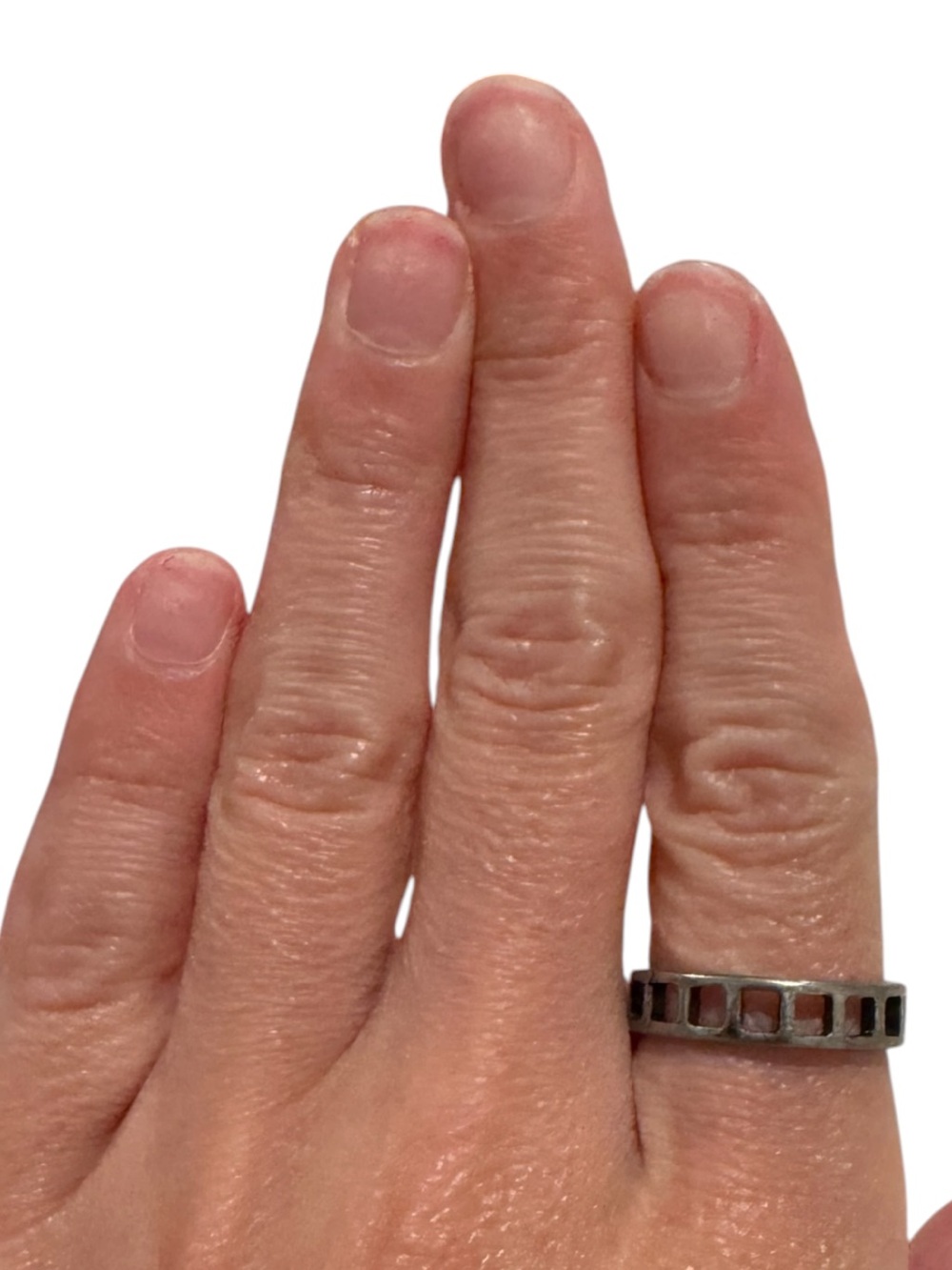 Box Pattern Ring